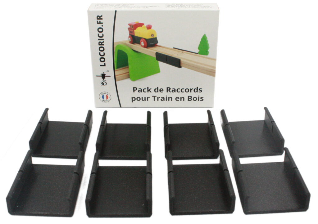 3 Ponts Tunnels Pour Train En Bois - Compatibles Brio, Lillabo, Hape, Fabriqués En France (impression 3D PLA)