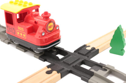 Croisement Train En Bois et Train Duplo – Image 2