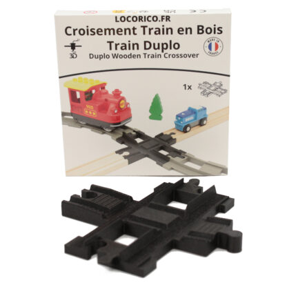 Croisement Train En Bois et Train Duplo – Image 4