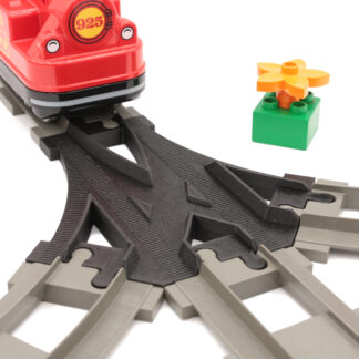 Aiguillage 3 voies compatible Duplo