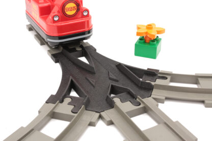 Aiguillage 3 voies compatible Duplo