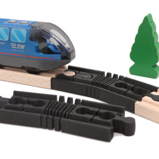 2 Rails Multifonctions pour Train en Bois