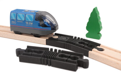2 Rails Multifonctions pour Train en Bois